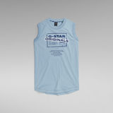 G-Star RAW® Lash Originals Loose Tank Top Light blue