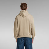 G-Star RAW® RAW. 7411 Loose Hooded Sweater Beige