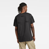 G-Star RAW® Utility Mix Pocket Loose T-Shirt Black