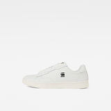 G-Star RAW® Baskets Cadet Leather Blanc side view