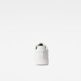 G-Star RAW® Baskets Cadet Leather Blanc back view