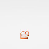 G-Star RAW® Dend II Print Logo Flip Flops Orange