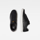 G-Star RAW® Cadet Leather Sneakers Zwart both shoes