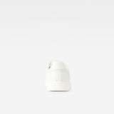 G-Star RAW® Baskets Cadet Leather Blanc back view