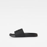 G-Star RAW® Cart III Tonal Slide Zwart side view