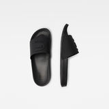 G-Star RAW® Cart III Tonal Slide Black both shoes