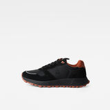G-Star RAW® Baskets Theq Run Tonal Nylon Noir side view