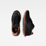 G-Star RAW® Theq Run Tonal Nylon Sneakers Zwart both shoes