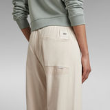 G-Star RAW® Pantalon de survêtement Wide Leg Blanc