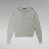 G-Star RAW® Core Round Neck Knitted Pullover Hellblau