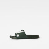 G-Star RAW® Claquettes Cart IV Basic Multi couleur side view