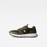 G-Star RAW® Theq Run Mesh Sneakers Green side view