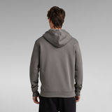G-Star RAW® Premium Core Hooded Zip Sweatshirt Grau