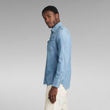 G-Star RAW® Unisex 3301 Slim Shirt ミディアムブルー