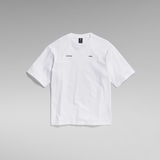 G-Star RAW® T-shirt Unisex Boxy Base Blanc