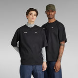 G-Star RAW® Unisex Boxy Base T-Shirt Black