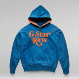 G-Star RAW® Unisex Foxy Hoodie Dark blue