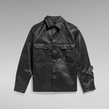 G-Star RAW® Unisex 2 Flap Pocket Relaxed Overshirt Black