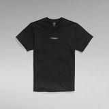 G-Star RAW® Camiseta Unisex Center Logo Loose Negro