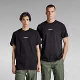 G-Star RAW® T-shirt Unisex Center Logo Loose Noir