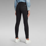 G-Star RAW® 3301 Mid Skinny Jeans Zwart