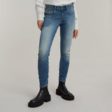 G-Star RAW® Arc 3D Mid Waist Skinny Jeans Mittelblau