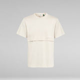 G-Star RAW® Mercerized C&S Loose T-Shirt Beige