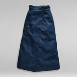 G-Star RAW® A-line Maxi Wrap Skirt Dark blue