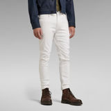 G-Star RAW® D-Staq 3D Slim Jeans Weiß