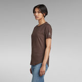 G-Star RAW® Mysid Optic Slim C T-Shirt Brown