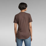 G-Star RAW® Mysid Optic Slim C T-Shirt Brown