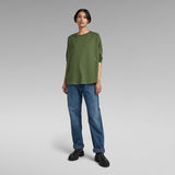 G-Star RAW® Woven Mix Loose Top Green