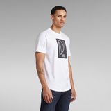 G-Star RAW® Lash RAW Graphic T-Shirt White