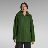 G-Star RAW® Skipper Loose Knitted Sweater Green
