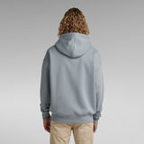 G-Star RAW® Unisex Core Oversized Hooded Sweatshirt Hellblau
