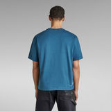G-Star RAW® T-shirt Stencil Center Graphic Boxy Bleu moyen