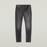 Antic Charcoal Negro G-STAR RAW 3301 Slim Fit Jeans 32W / 30L para Hombre 