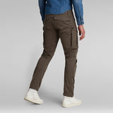 G-Star RAW® Pantalon Rovic Zip 3D Straight Tapered Gris