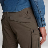 G-Star RAW® Pantalon Rovic Zip 3D Straight Tapered Pant Gris