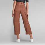 G-Star RAW® Eve 3D Mid Wide Leg Pants Brown