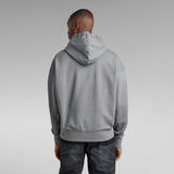 G-Star RAW® Garment Dyed Oversized Hoodie Grey