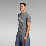 G-Star RAW® T-shirt Lash Sports Graphic Gris