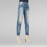 G-Star RAW® Janeh Ultra High Mom Ankle Jeans Hellblau