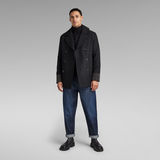 G-Star RAW® Heavy Cable Loose Mock Knit Black