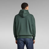 G-Star RAW® Garment Dyed Oversized Hoodie Green