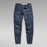 G-Star RAW® Pantalon Rovic Zip 3D Regular Tapered Bleu foncé