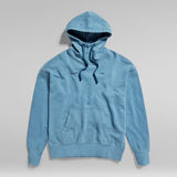G-Star RAW® Garment Dyed Oversized Hoodie Medium blue