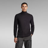 G-Star RAW® Table Turtle Knitted Sweater Black