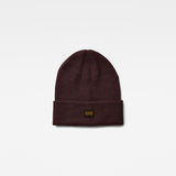 G-Star RAW® Effo Long Beanie Paars front flat