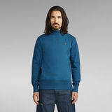 G-Star RAW® Jersey Premium Core Mock Neck Knitted Azul intermedio